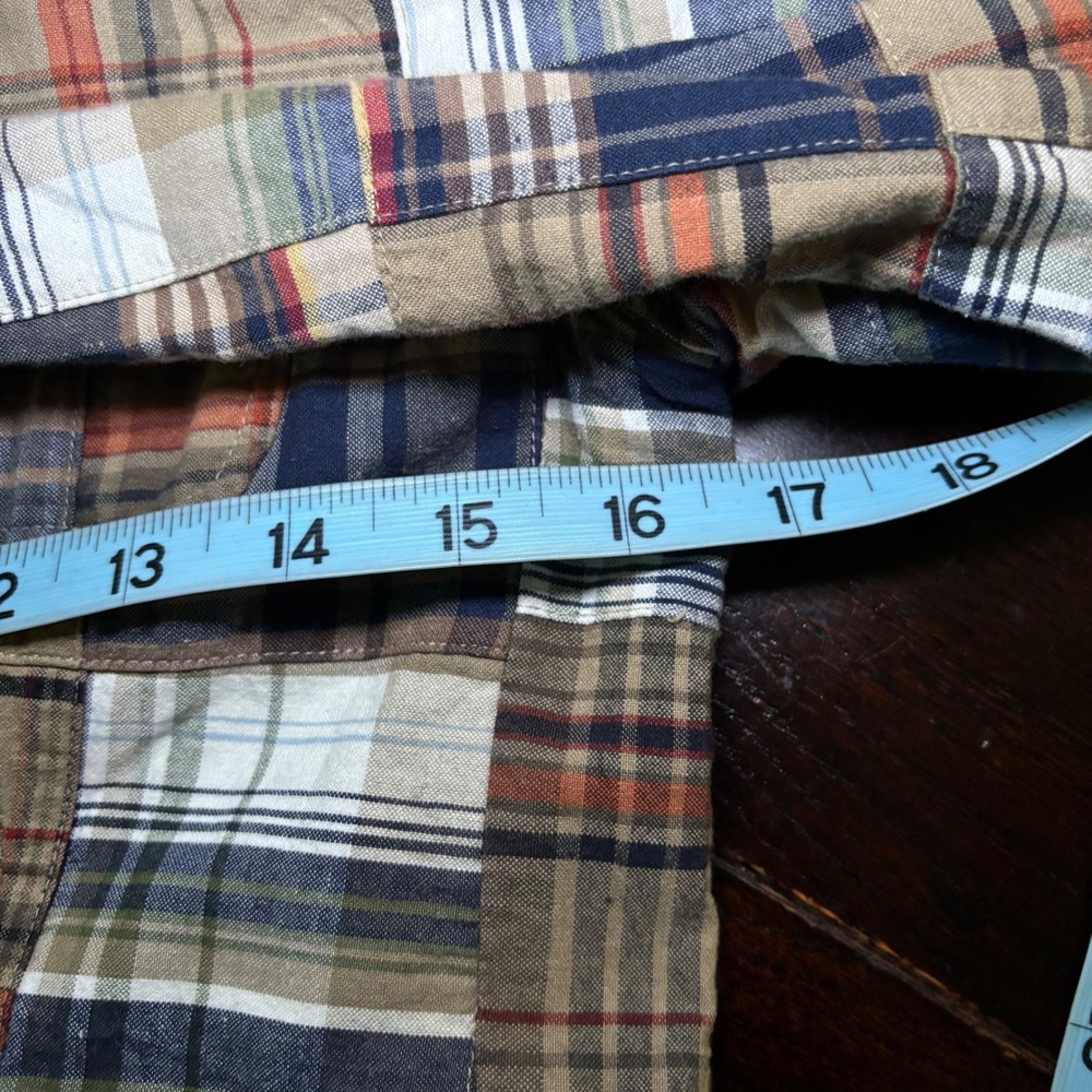 Brooks Brothers Patchwork Plaid Blazer Madras Preppy Jacket Size 0 Academia XS - Picture 12 of 14